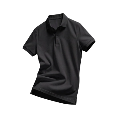 POLO REGULAR HOMME 210G – JHK – PORA210 — couleur Noir